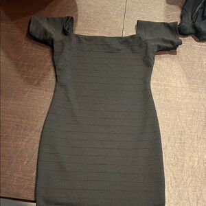 Elegant Black Off-Shoulder Dress